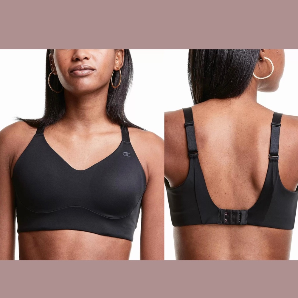 NWT $40‎ CHAMPION [ Small ] 'B5706' The Every Day Sports Bra in Black